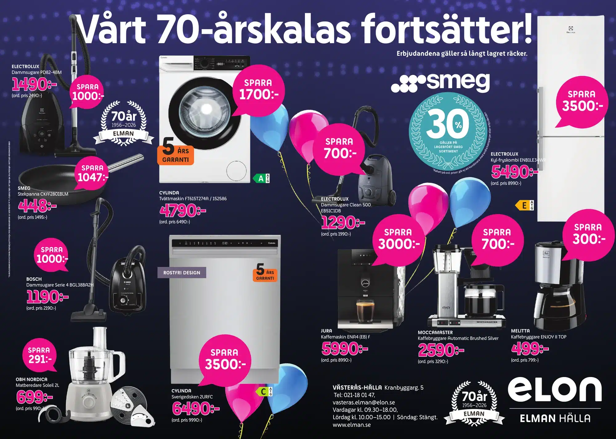 Vårt 70-årskalas fortsätter!