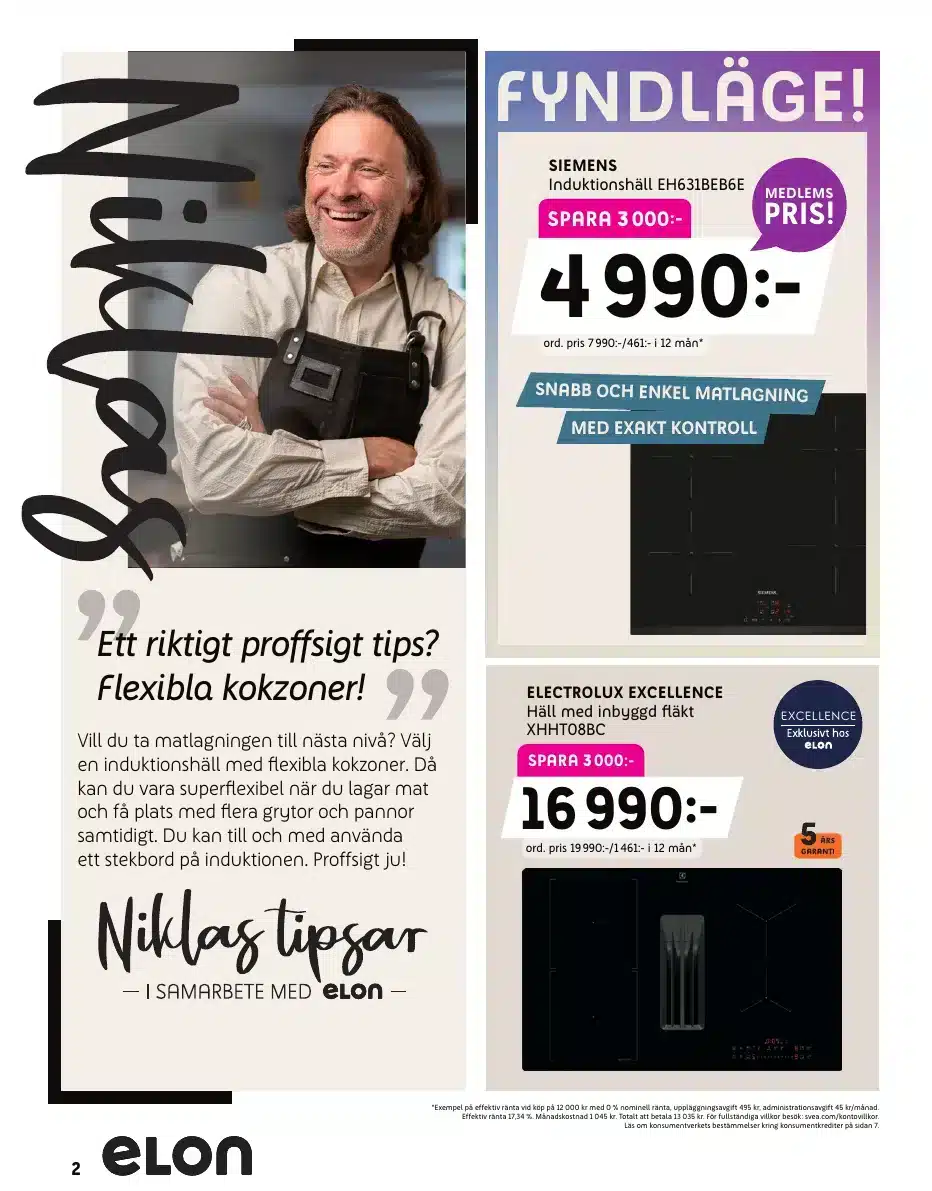 Elon kampanjblad 19/10–1/11 2026, sida 2