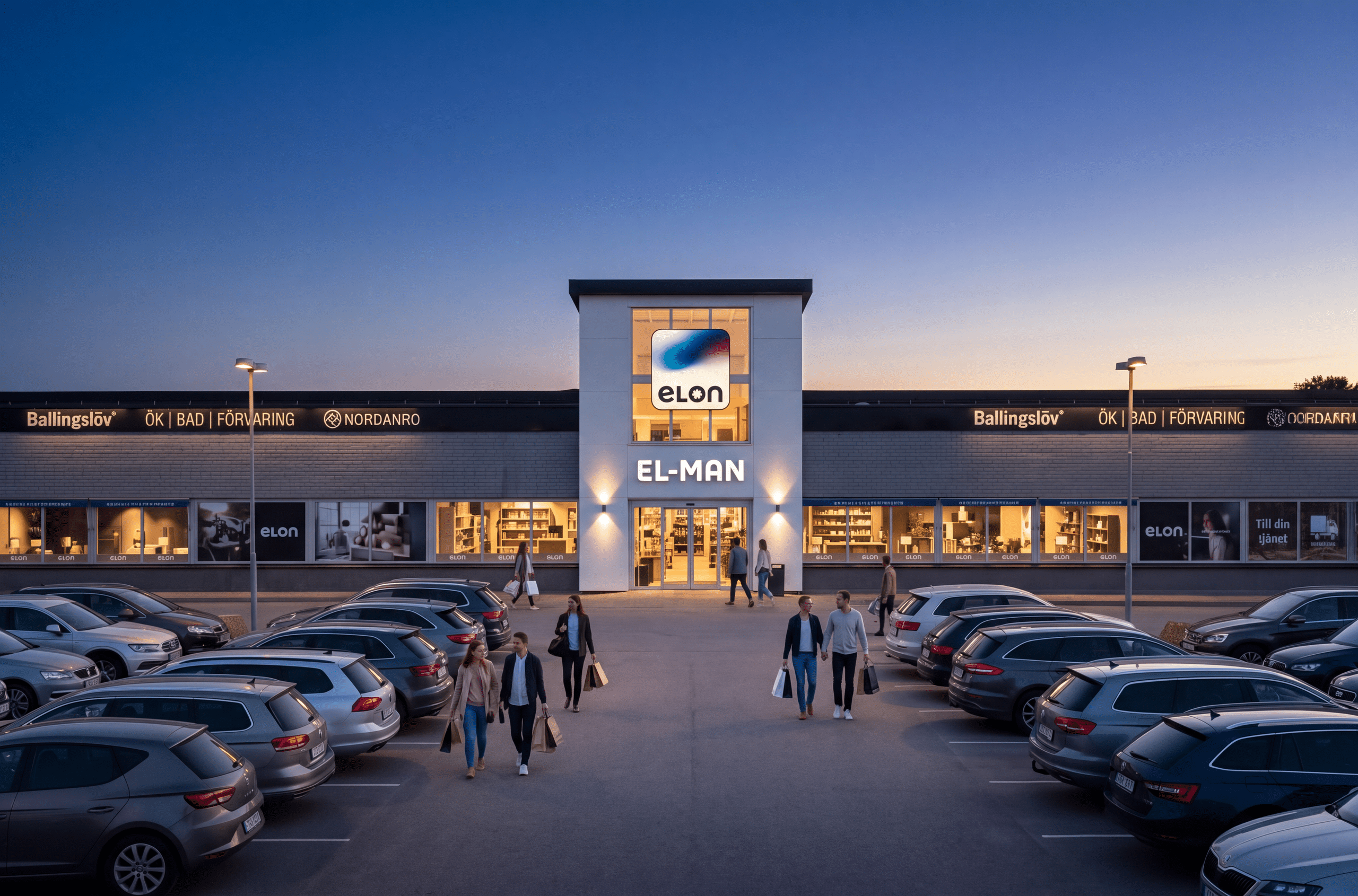 Elon Elmans butik i Köping